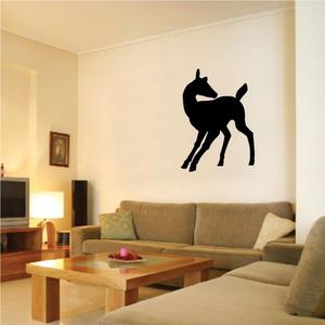 Doe Deer Turned Head Silhouette Decal Buy Cheap Visit