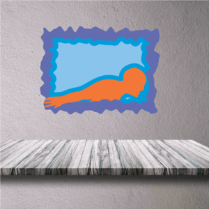 Diving Wall Decal - Vinyl Sticker - Car Sticker - Die Cut Sticker - CDSCOLOR016 Exclusive Online