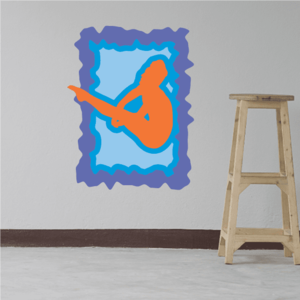 Diving Wall Decal - Vinyl Sticker - Car Sticker - Die Cut Sticker - CDSCOLOR012 Cheap Sale Visit New
