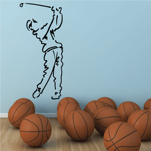 Golf Wall Decal - Vinyl Decal - Car Decal - Bl020 Clearance Very Cheap
