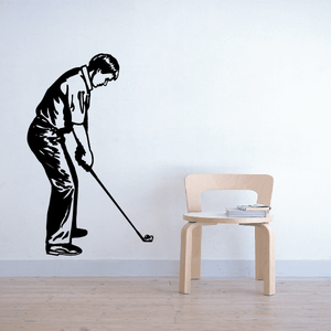 Golf Wall Decal - Vinyl Decal - Car Decal - Bl007 Outlet With Credit Card