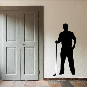 Golf Pose Wall Decal - Vinyl Decal - Car Decal - Vd015 Clearance Online Official Site