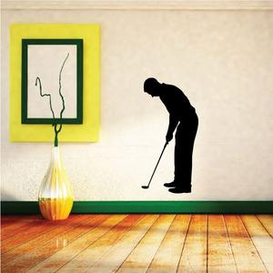 Golf Put Wall Decal - Vinyl Decal - Car Decal - Vd018 Perfect Cheap Pice