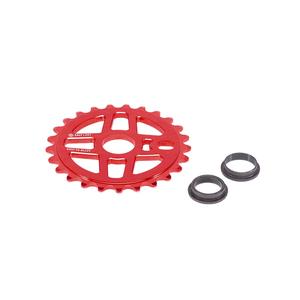 Pro Chainring Teeth: 25 6061-T6 Aluminum Red Online Online Clearance