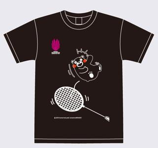 Kumamon Poyon Poyon T-shirt T-shirt (Black) Clearance Online