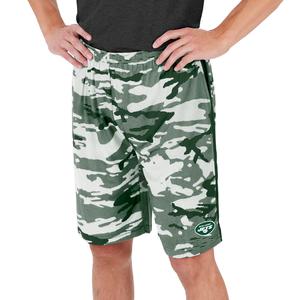 Zubaz Men's NFL New York Jets Lightweight Camo Lines Shorts with Logo Outlet Get To Buy
