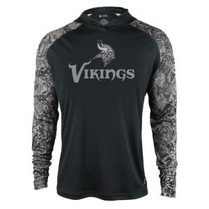 Zubaz Men's NFL Minnesota Vikings Tonal Lightweight Hoodie Outlet Online Shop