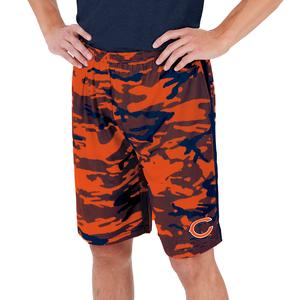 Zubaz Men's NFL Chicago Bears Lightweight Camo Lines Shorts with Logo Buy Cheap Wholesale Pice