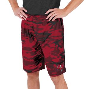 Zubaz Men's NFL Tampa Bay Buccaneers Lightweight Camo Lines Shorts with Logo Quality From China Wholesale