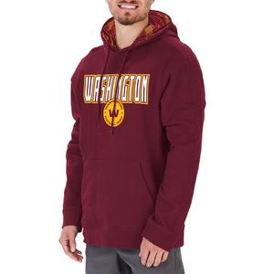 Zubaz Men's NFL Washington Football Team Viper Print Hoodie Buy Cheap Newest