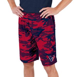 Zubaz Men's NFL Houston Texans Lightweight Camo Lines Shorts with Logo Cheap Sale Cheap