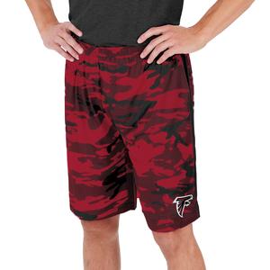Zubaz Men's NFL Atlanta Falcons Lightweight Camo Lines Shorts with Logo 2025 Sale Online