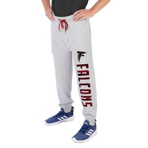 Zubaz Men's NFL Atlanta Falcons Heather Gray Cargo Sweatpants Discount 2025 New