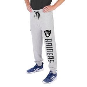 Zubaz Men's NFL Las Vegas Raiders Heather Gray Cargo Sweatpants Marketable Online