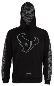 Zubaz Men's NFL Houston Texans Black Digi Camo Pullover Hoodie Cheapest Online