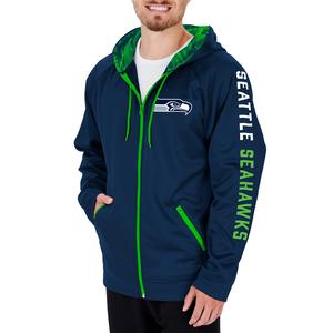 Zubaz Men's NFL Seattle Seahawks Full Zip Camo Hoodie Discount Codes Really Cheap