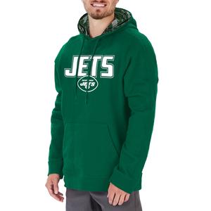 Zubaz Men's NFL New Yorks Jets Viper Print Hoodie Websites Online