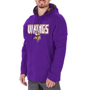 Zubaz Men's NFL Minnesota Vikings Viper Print Hoodie Discount Footaction