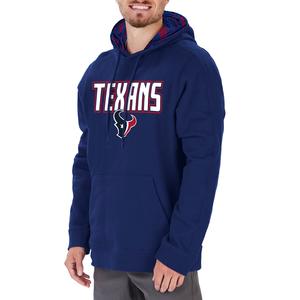 Zubaz Men's NFL Houston Texans Viper Print Hoodie Free Shipping View