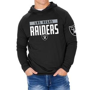 Zubaz Men's NFL Las Vegas Raiders Team Color Hoodie W/ Viper Print Hood Liner Buy Cheap With Mastercard