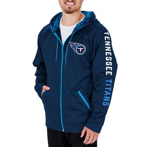 Zubaz Men's NFL Tennessee Titans Full Zip Camo Hoodie Free Shipping Eastbay