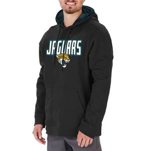 Zubaz Men's NFL Jacksonville Jaguars Viper Print Hoodie Clearance Choice