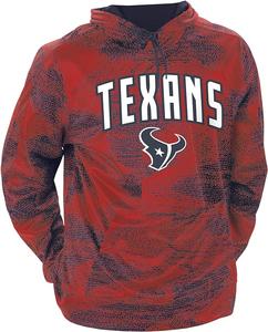 Zubaz Men's HOUSTON TEXANS NAVY BLUE/RED STATIC HOOD W/ LOGO & WORDMARK XL Manchester Great Sale Cheap Online