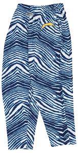 Zubaz Men's LOS ANGELES CHARGERS NAVY/LIGHT BLUE ZEBRA PANT LEFT HIP LOGO Large From China For Sale
