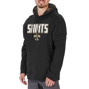 Zubaz Men's NFL New Orleans Saints Viper Print Hoodie Buy Cheap Countdown Package