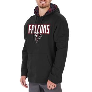 Zubaz Men's NFL Atlanta Falcons Viper Print Hoodie Official For Sale