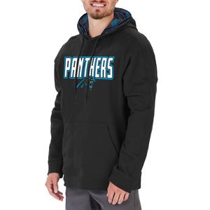 Zubaz Men's NFL Carolina Panthers Viper Print Hoodie Supply Sale Online