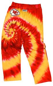 Zubaz Kansas City Chiefs NFL Men's Tie Dye Team Colors Lounge Pants, Red Amazing Pice Cheap Online