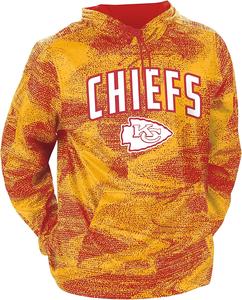 Zubaz Kansas City Chiefs NFL Men's Static Hoodie Outlet Pay With Paypal