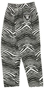 Zubaz Las Vegas Raiders NFL Men's Zebra Left Hip Logo Lounge Pant Low Pice Fee Shipping