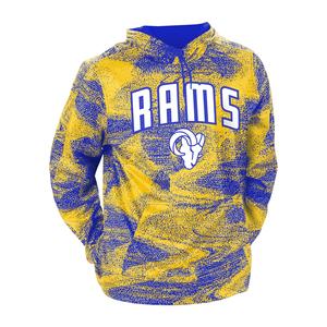 Zubaz Los Angeles Rams NFL Men's Static Hoodie Cheap Shop