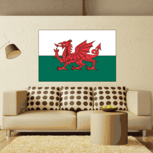 Wales Flag Sticker Cheap Cost
