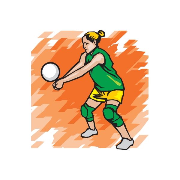 Volleyball Wall Decal - Vinyl Sticker - Car Sticker - Die Cut Sticker - DC 005 Clearance Affordable