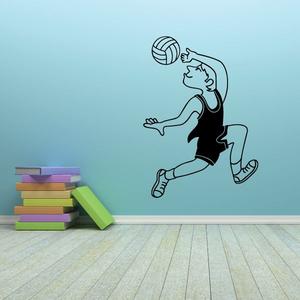 Vollyball Wall Decal - Vinyl Decal - Car Decal - MC002 Buy Cheap Cheapest Pice