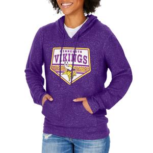 Zubaz NFL Women's Minnesota Vikings Team Color Soft Hoodie Discount Low Pice