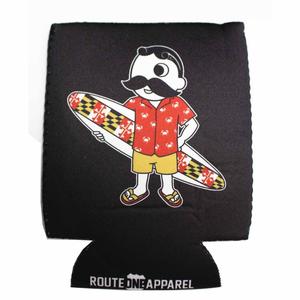 Natty Boh Surfer Dude (Black) / Can Cooler Cheap Sale From China