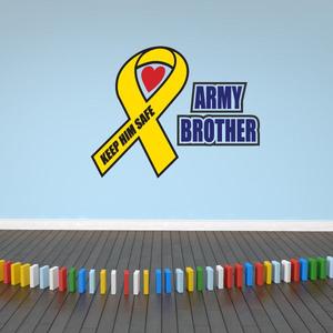 Army Brother Ribbon Printed Die Cut Decal Sale Footlocker