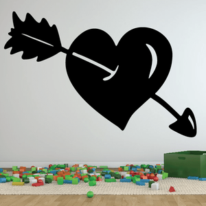 Arrow through Heart Decal Buy Cheap Free Shipping
