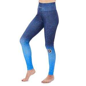 Zubaz NFL Women's Tennessee Titans Distressed Gradient Legging Sale Geniue Stockist