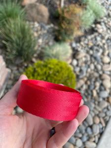 Red 1” Seatbelt Webbing Free Shipping Geniue Stockist