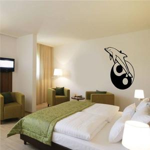 Dolphin with Yin and Yang Decal Shop Offer Cheap Online