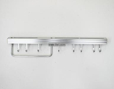 19 Inch Aluminium Wall Hanging Multifunction Kitchen Shelf Storage Rack ALP0486 Extremely For Sale