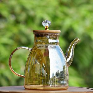 1500ml Tempered Glass Tea Pot with Infuser RY2789 Outlet Pices