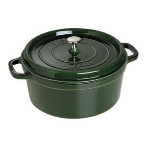 7-Quart Round Cocotte - Basil Buy Cheap Countdown Package