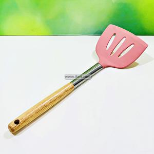 14 Inch Silicone Cooking Spoon, Non-stick Slotted Turner Spatula IQ022 Great Deals Sale Online