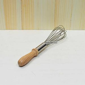 13.5 Inch Wooden & Steel Whisk/Egg Beater SN0724 Outlet Fashion Style